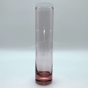 Vintage Libbey neodymium Cylinder Skinny Glass Vase Flower Holder